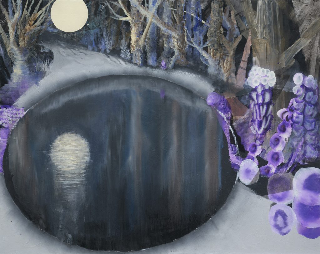 Tenebrace 2025 80 x 100 cm Acrylic on Canvas